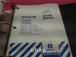 New Holland E Series Loader Backhoe Repair Manual 555e, 575e, 655e, 675e Lt495