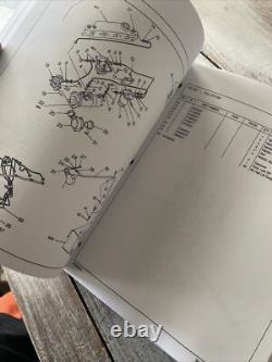 New Holland Ford 555E 575E 655E 675E Backhoe Parts Catalog Manual Book COPY