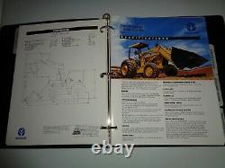 New Holland Ford Industrial Equipment Sales Manual Tractor Backhoe Skid Loader