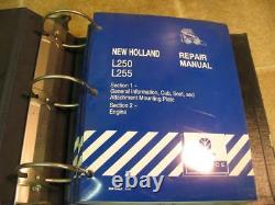 New Holland Ford L250 L255 Skid Steer Loader Repair Service Manual