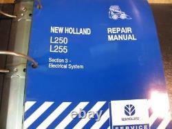 New Holland Ford L250 L255 Skid Steer Loader Repair Service Manual