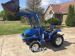 New Holland Ford TC21 Tractor 4wd With Loader