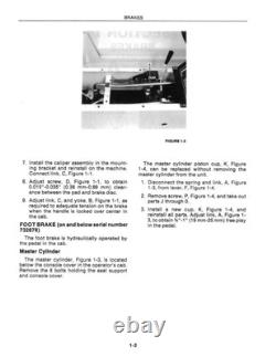 New Holland General LB-620 Loader Backhoe Service Manual Repair Shop Book