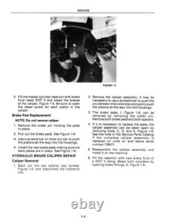 New Holland General LB-620 Loader Backhoe Service Manual Repair Shop Book