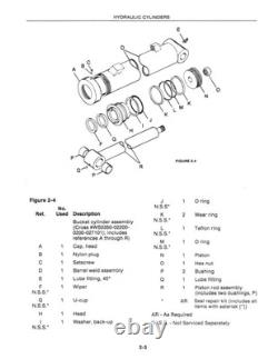 New Holland General LB-620 Loader Backhoe Service Manual Repair Shop Book