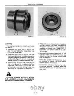 New Holland General LB-620 Loader Backhoe Service Manual Repair Shop Book