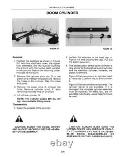 New Holland General LB-620 Loader Backhoe Service Manual Repair Shop Book