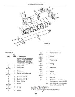 New Holland General LB-620 Loader Backhoe Service Manual Repair Shop Book