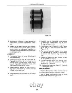 New Holland General LB-620 Loader Backhoe Service Manual Repair Shop Book