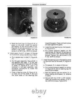 New Holland General LB-620 Loader Backhoe Service Manual Repair Shop Book