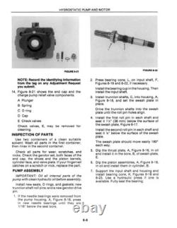 New Holland General LB-620 Loader Backhoe Service Manual Repair Shop Book