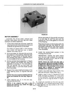 New Holland General LB-620 Loader Backhoe Service Manual Repair Shop Book