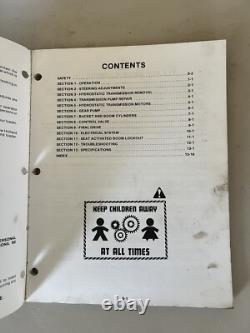 New Holland L-781 L-784 L-785 Skid Steer Loader Service Manual