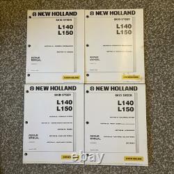 New Holland L140 & L150 Skid Loader Service Repair Manual COMPLETE