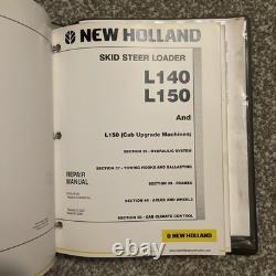 New Holland L140 & L150 Skid Loader Service Repair Manual COMPLETE
