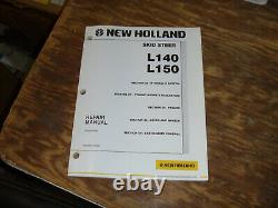 New Holland L140 L150 Skid Steer Loader Hydraulic Cab Shop Service Repair Manual