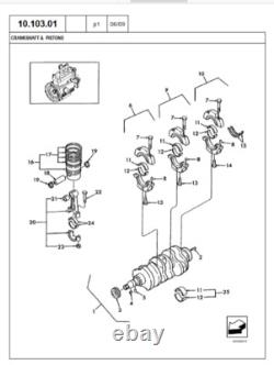 New Holland L150 Skid Steer Loader N7M466068 After Parts Catalog Manual PDF USB
