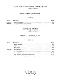 New Holland L160, L170 Skid Steer Loader Service Manual Repair Shop Book