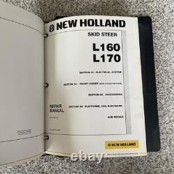 New Holland L160 & L170 Skid Steer Loader Service Repair Manual COMPLETE