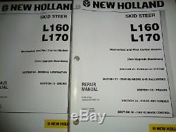 New Holland L160 L170 Skid Steer Loader Service Repair Shop Manual NH ORIGINAL