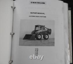 New Holland L180 L185 L190 C185 C190 Skid Steer Loader Tractor Service Manuals