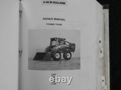 New Holland L180 L185 L190 C185 C190 Skid Steer Loader Tractor Service Manuals
