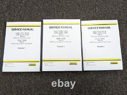 New Holland L220 L225 L230 Tier 4 Skid Steer Loader Service Repair Manual Set