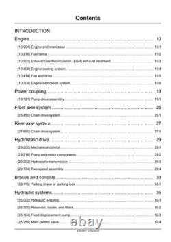 New Holland L221, L228, C227, C232 Tier 4B Stage 4 Skid Steer Loader Service Manual