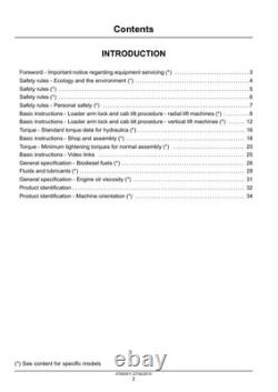 New Holland L221, L228, C227, C232 Tier 4B Stage 4 Skid Steer Loader Service Manual