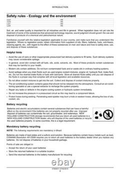 New Holland L221, L228, C227, C232 Tier 4B Stage 4 Skid Steer Loader Service Manual