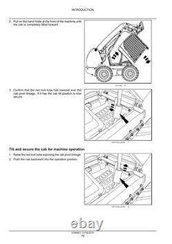 New Holland L221, L228, C227, C232 Tier 4B Stage 4 Skid Steer Loader Service Manual