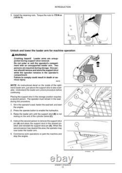 New Holland L221, L228, C227, C232 Tier 4B Stage 4 Skid Steer Loader Service Manual