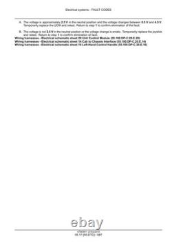 New Holland L221, L228, C227, C232 Tier 4B Stage 4 Skid Steer Loader Service Manual