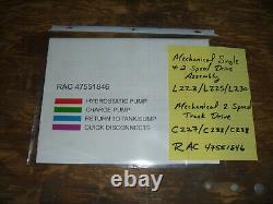 New Holland L223 L225 L230 Skid Steer Loader Hydraulic Schematic Diagram Manual