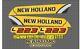 New Holland L223 Skid Steer Loader Decals / Adhesives / Stickers Complete Set