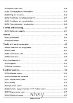 New Holland L230 C238 Tier 4B Skid Steer Loader Service Manual 47685160 PDF/USB