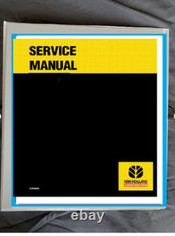 New Holland L232 c238 Tier 4 Skid Steer 3 service manual PRINTED free ship