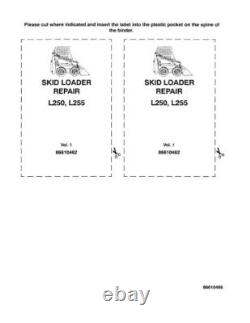 New Holland L250 L255 Skid Loader Complete Service Manual