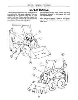 New Holland L250, L255 Skid Steer Loader Service Manual Repair Shop Book