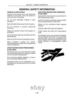 New Holland L250, L255 Skid Steer Loader Service Manual Repair Shop Book