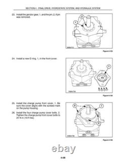 New Holland L250, L255 Skid Steer Loader Service Manual Repair Shop Book