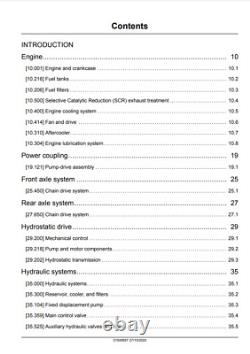 New Holland L334 C334 C345 Skid Steer Complete Service Manual 51509567 PDF/USB