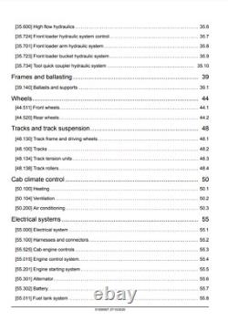 New Holland L334 C334 C345 Skid Steer Complete Service Manual 51509567 PDF/USB