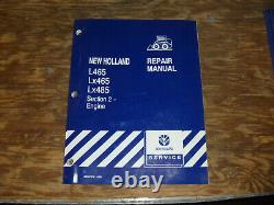 New Holland L465 Lx465 Lx485 Skid Steer Loader Engine Shop Service Repair Manual
