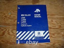 New Holland L565 LX565 LX665 Skid Steer Loader Hydraulic Service Repair Manual