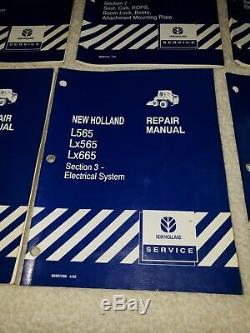New Holland L565 LX565 LX665 Skid Steer Loader Service Repair Manual Original