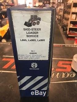 New Holland L865 LX865 LX885 LX985 Skid Steer Loader Service Repair Manual Ford