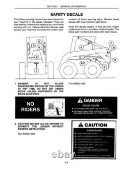 New Holland L865 LX865 LX885 LX985 Skid Steer Loader Shop Service Repair Manual