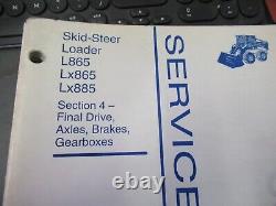 New Holland L865/ LX865/ LX885 Service manual Section 3 through 8