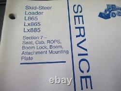 New Holland L865/ LX865/ LX885 Service manual Section 3 through 8